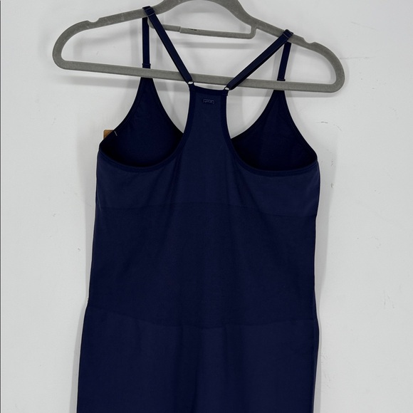 NWT VICTORIA’S SECRET PINK BLUE SEAMLESS WORKOUT ONESIE, SIZE M - Picture 6 of 7